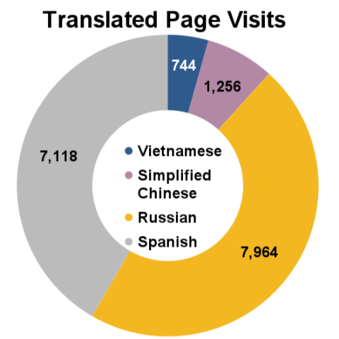 June 2024 translated webpage visits